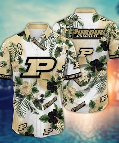 Purdue Boilermakers NCAA Flower Hawaii Shirt For Fans Ver 27