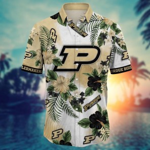 Purdue Boilermakers NCAA Flower Hawaii Shirt For Fans Ver 27