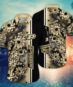 Purdue Boilermakers NCAA Flower Hawaii Shirt For Fans Ver 3