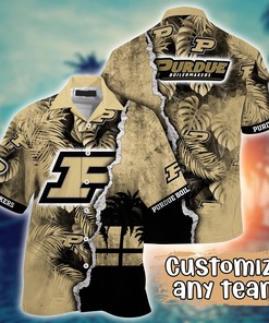 Purdue Boilermakers NCAA Flower Hawaii Shirt For Fans Ver 32