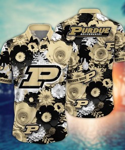 Purdue Boilermakers NCAA Flower Hawaii Shirt For Fans Ver 35