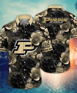 Purdue Boilermakers NCAA Flower Hawaii Shirt For Fans Ver 4