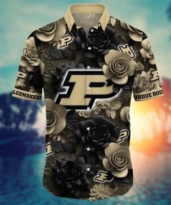 Purdue Boilermakers NCAA Flower Hawaii Shirt For Fans Ver 4