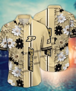 Purdue Boilermakers NCAA Flower Hawaii Shirt For Fans Ver 6