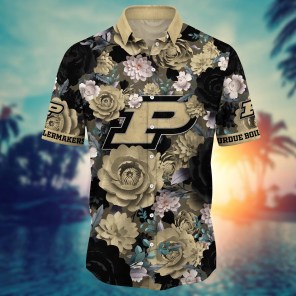 Purdue Boilermakers NCAA Flower Hawaii Shirt For Fans Ver 8