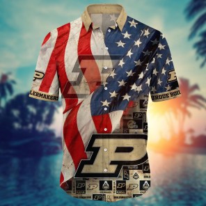 Purdue Boilermakers NCAA Flower Hawaii Shirt For Fans Ver 9