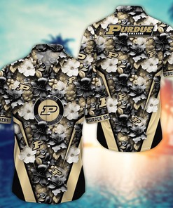Purdue Boilermakers NCAA Hawaiian Shirt, Aloha Shirt Ver 1