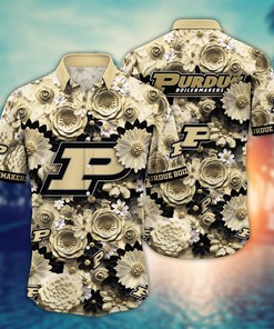 Purdue Boilermakers NCAA Hawaiian Shirt for This Summer Customize Shirt Any Team