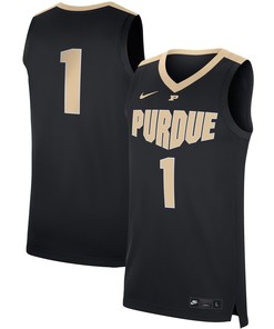 Purdue Boilermakers Replica Jersey - Black Ncaa