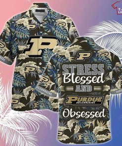 Purdue Boilermakers Summer Hawaiian Shirt
