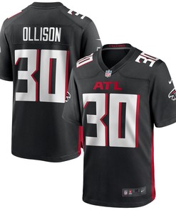 Qadree Ollison Atlanta Falcons Game Jersey - Black Nfl