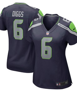 Quandre Diggs Seattle Seahawks Womens Player Game Jersey - College Navy Nfl