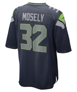 Quandre Mosely Seattle Seahawks Game Player Jersey - College Navy