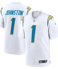 Quentin Johnston 1 Los Angeles Chargers Away Game Jersey - White