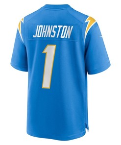 Quentin Johnston Los Angeles Chargers 2023 Draft First Round Pick Game Player Jersey - Powder Blue