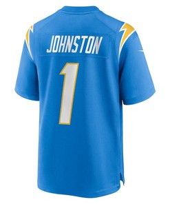 Quentin Johnston Los Angeles Chargers 2023 NFL Draft First Round Pick Game Jersey