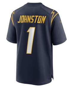 Quentin Johnston Los Angeles Chargers Alternate Game Jersey - Navy