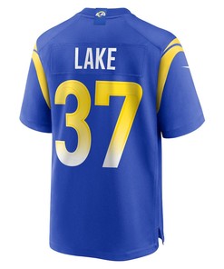 Quentin Lake Los Angeles Rams Game Player Jersey - Royal