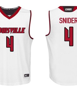 Quentin Snider 4 Louisville Cardinals College Basketball Men Jersey - White
