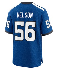 Quenton Nelson 56 Indianapolis Colts Indiana Nights Alternate Game Men Jersey - Royal