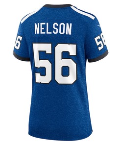 Quenton Nelson 56 Indianapolis Colts Indiana Nights Alternate Game Women Jersey - Royal