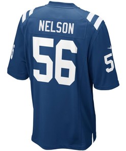 Quenton Nelson Indianapolis Colts 2018 Nfl Draft First Round Pick Game Jersey - Royal