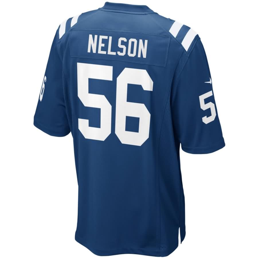 Quenton Nelson Indianapolis Colts 2018 Nfl Draft First Round Pick Game Jersey - Royal