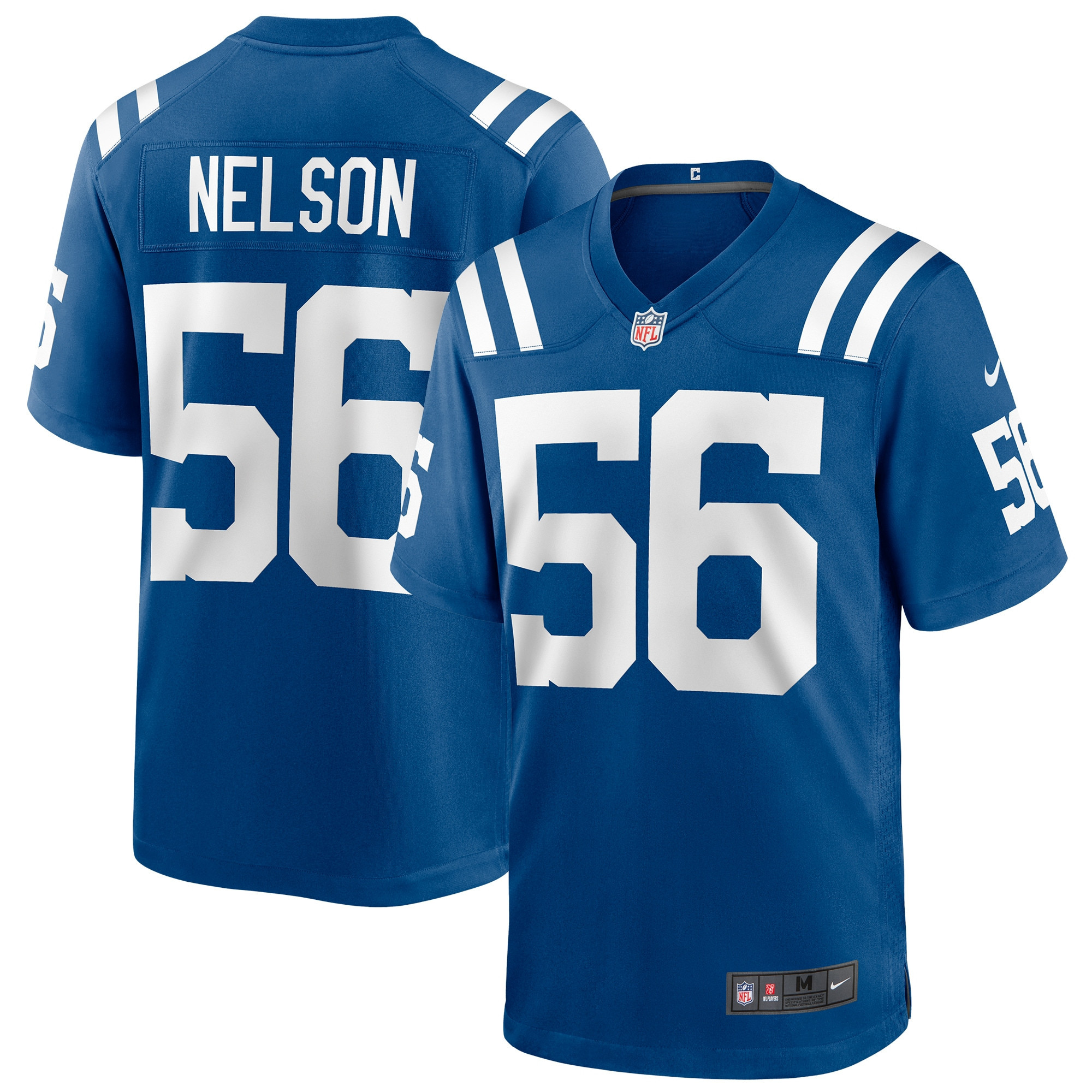 Quenton Nelson Indianapolis Colts Player Game Jersey - Royal Nfl
