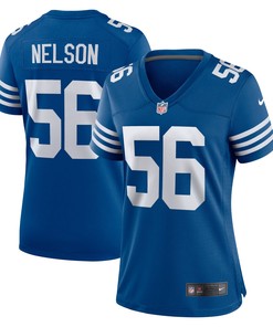 Quenton Nelson Indianapolis Colts Womens Alternate Game Jersey - Royal Nfl
