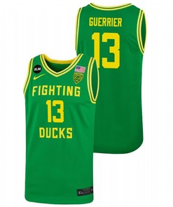 Quincy Guerrier 13 Oregon Ducks 2022 Throwback Jersey College Basketball Green