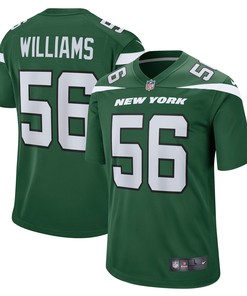 Quincy Williams New York Jets Game Jersey - Gotham Green Nfl