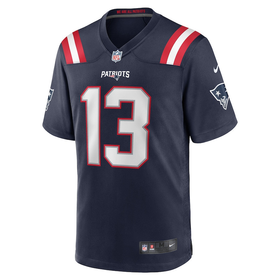 Quinn Nordin New England Patriots Game Player Jersey - Navy