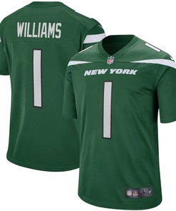 Quinnen Williams New York Jets 2019 Nfl Draft First Round Pick Game Jersey Gotham Green 2019