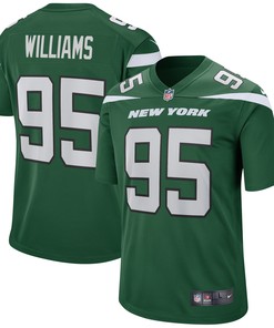 Quinnen Williams New York Jets Game Jersey - Gotham Green Nfl