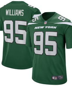 Quinnen Williams New York Jets Game Player Jersey - Gotham Green Nfl
