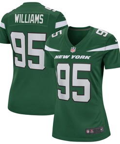 Quinnen Williams New York Jets Womens Game Jersey - Gotham Green Nfl