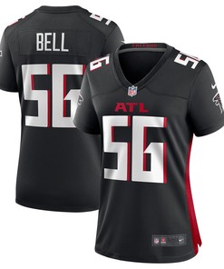Quinton Bell Atlanta Falcons Womens Game Jersey - Black Nfl