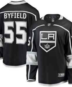 Quinton Byfield Los Angeles Kings Fanatics Branded Home Breakaway Player Jersey - Black Nhl