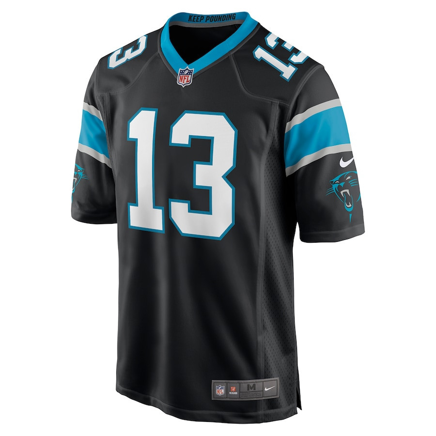 Ra'Shaun Henry Carolina Panthers Game Player Jersey - Black