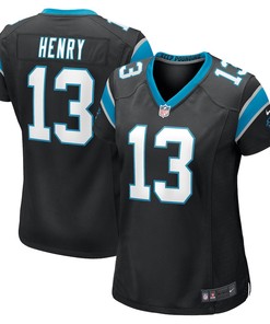 Ra'Shaun Henry Carolina Panthers Women's Player Game Jersey - Black