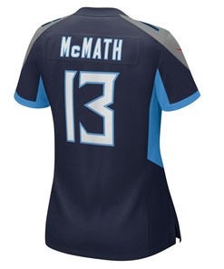 Racey McMath Tennessee Titans Women's Game Player Jersey - Navy