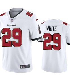Rachaad White 29 Tampa Bay Buccaneers White Vapor Limited Jersey