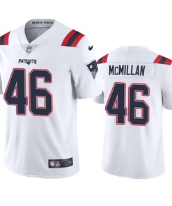 Raekwon McMillan 46 New England Patriots White Vapor Limited Jersey