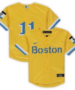 Rafael Devers Boston Red Sox Toddler City Connect Replica Player Jersey - Gold Mlb