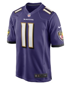 Raleigh Webb Baltimore Ravens Player Game Jersey - Purple