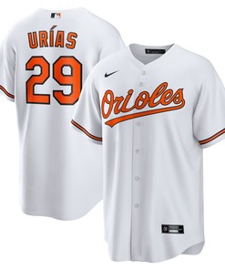 Ramón Urías 29 Baltimore Orioles Home Men Jersey - White