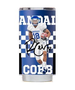 Randall Cobb Blue Tumbler - Randall Cobb Blue Tumbler, Perfect Gift for Fans