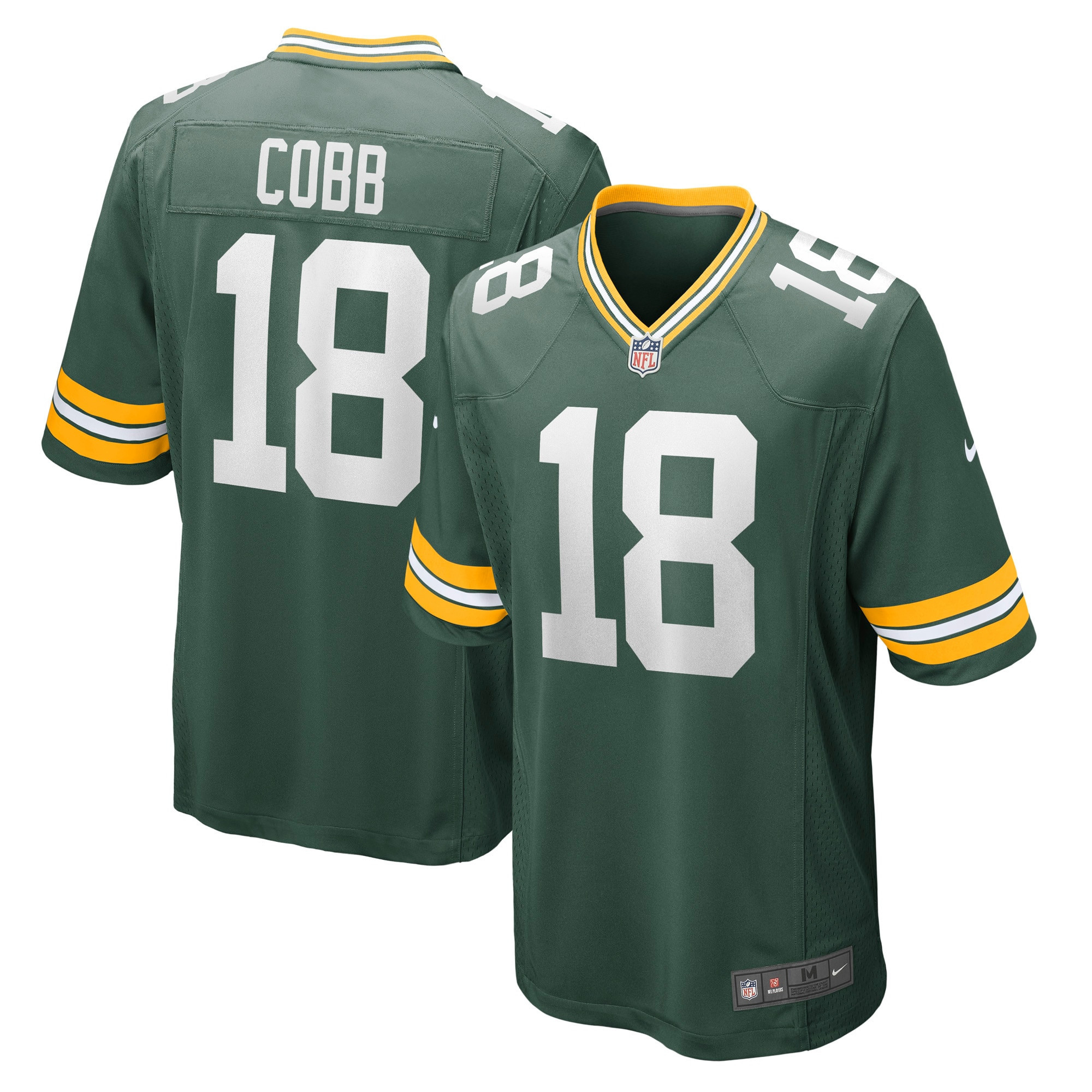 Randall Cobb Green Bay Packers Game Jersey - Green Nfl