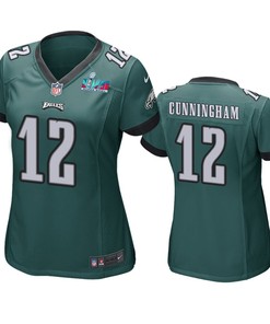 Randall Cunningham 12 Philadelphia Eagles Super Bowl LVII Game Jersey - Women Green