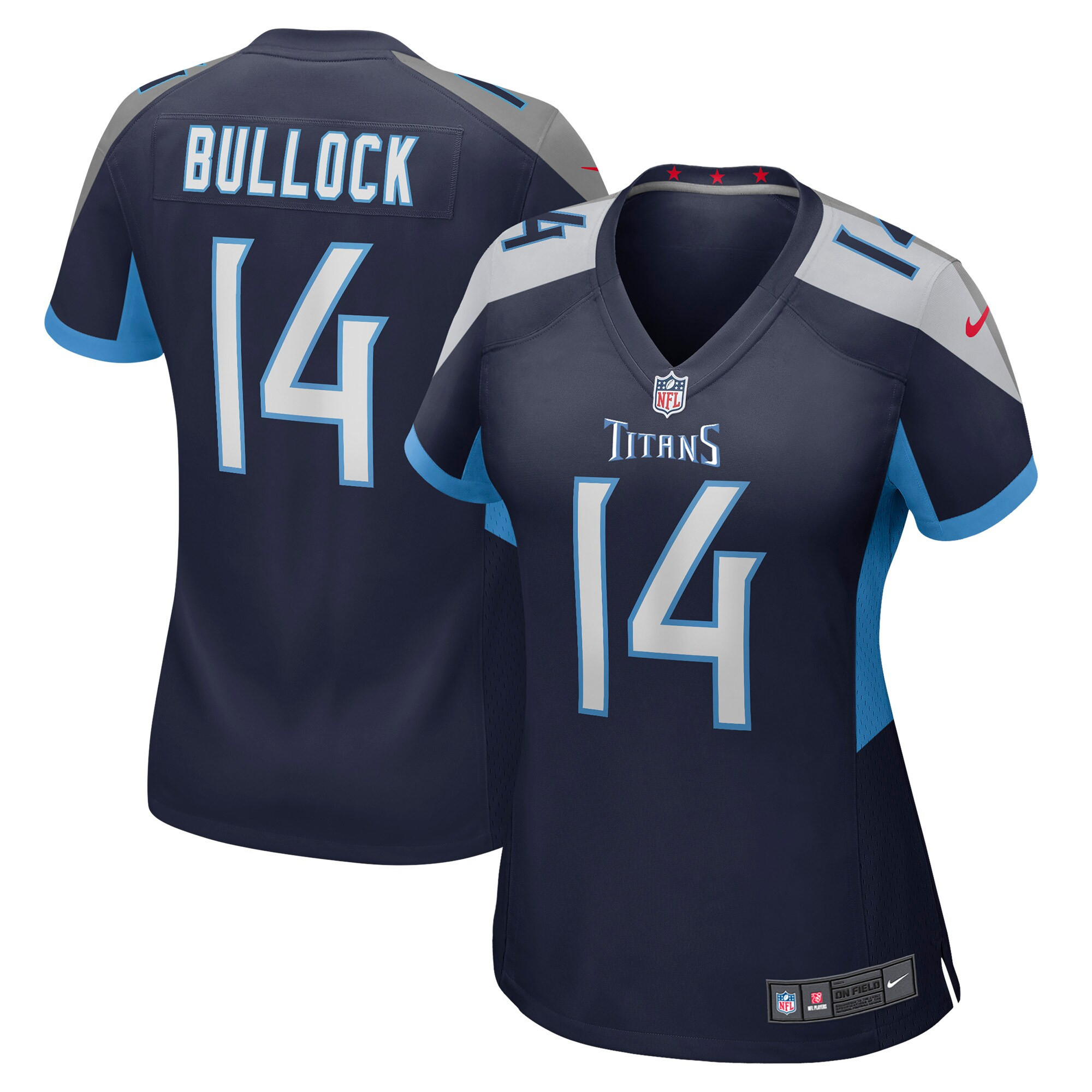 Randy Bullock Tennessee Titans Womens Game Jersey - Navy Nfl